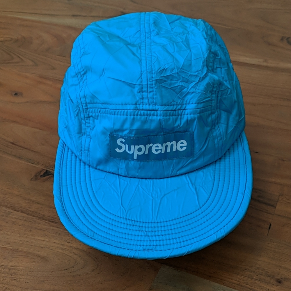 Supreme wrinkled nylon 5 panel
